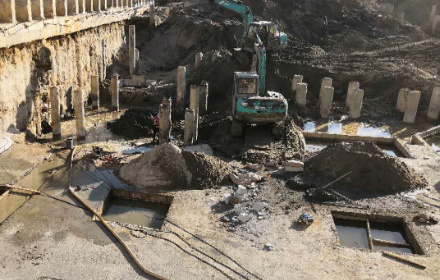 东莞南城胜和小学基坑项目